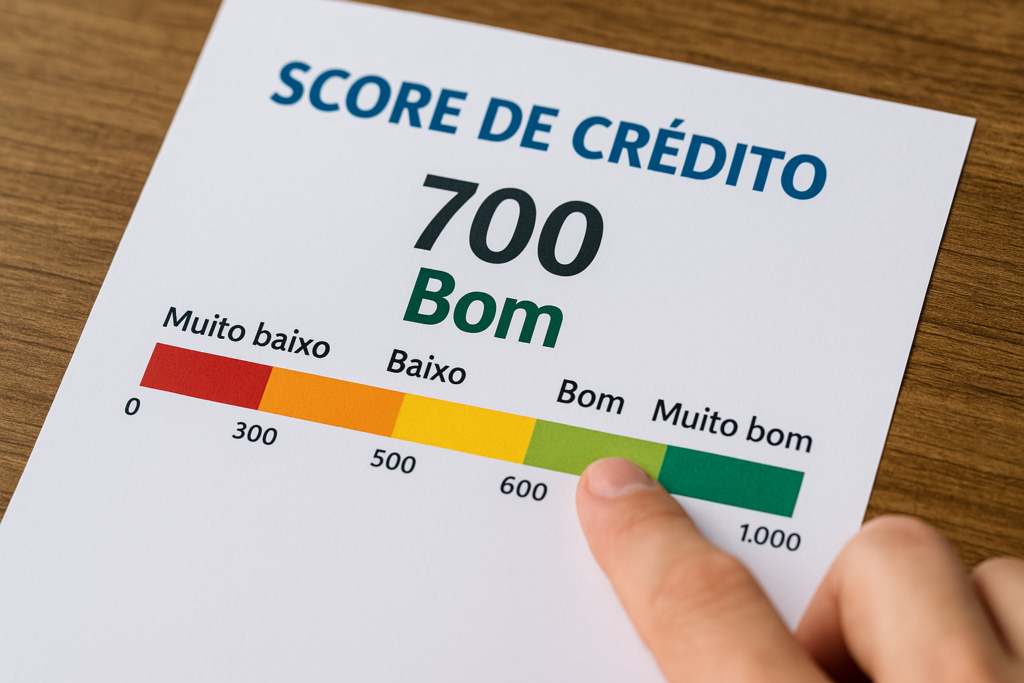 Score de crédito.