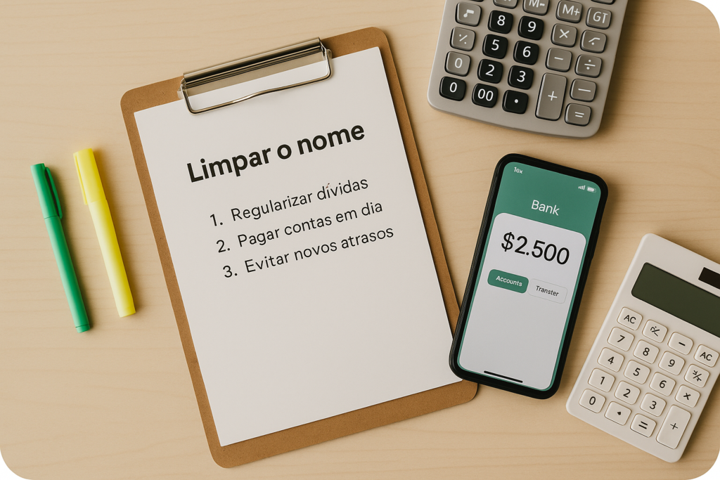 Como limpar seu nome